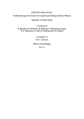 Köln im 13. Jahrhundert: Gesellschaftlicher Wandel und Verfassungsentwicklung