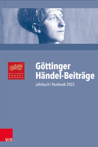 Göttinger Händel-Beiträge, Band 24: Jahrbuch/Yearbook 2023