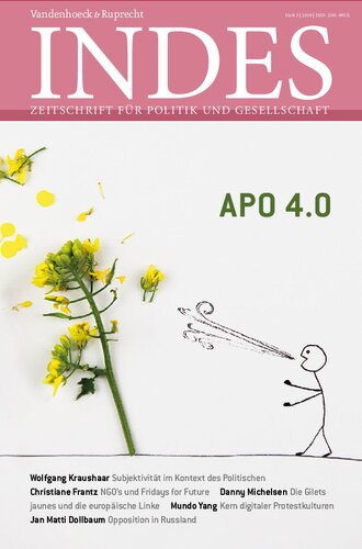 Alternative Politische Organisation – APO 4.0?: Indes. Zeitschrift für Politik und Gesellschaft 2019, Heft 03
