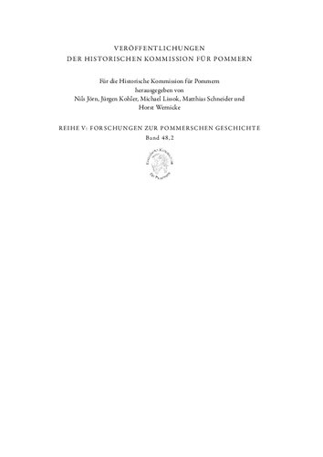 Biographisches Lexikon Fur Pommern (Veroffentlichungen Der Historischen Kommission Fur Pommern, 48) (German Edition)