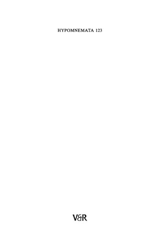 Das Fragmentum Bucolicum Vindobonense (P. Vindob. Rainer 29801): Einleitung, Text und Kommentar