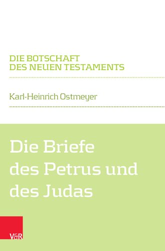 Die Briefe des Petrus und des Judas