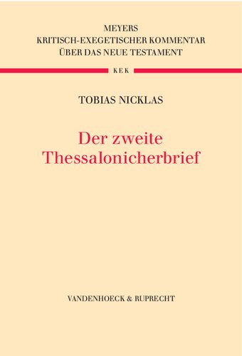 Der zweite Thessalonicherbrief