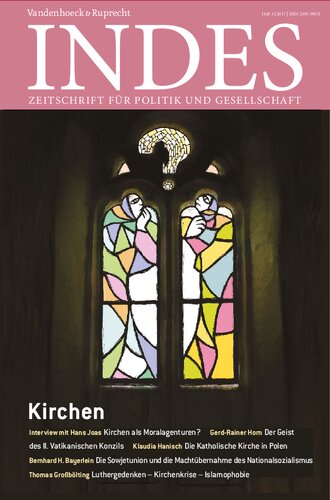 Kirchen: Indes. Zeitschrift für Politik und Gesellschaft 2017 Heft 01