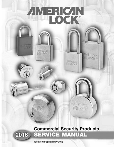 American Lock Service Manual 2016