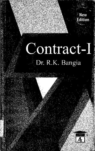 Dr Rk Bangia Law of Contracts