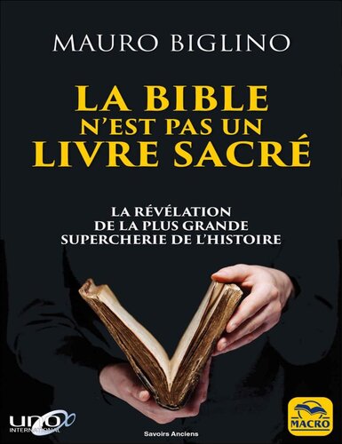 La Bible n'est pas un livre sacré