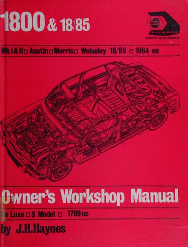 1800 & 18/85 Owner's Workshop Manual