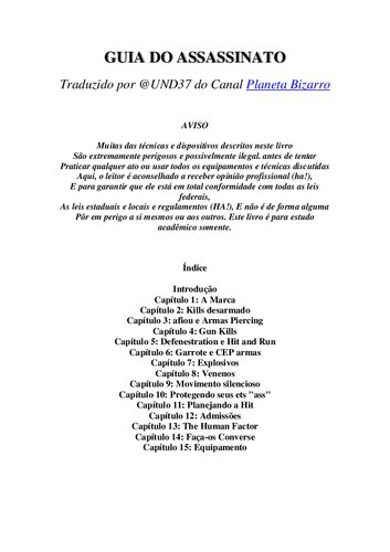 Guia do Assassinato