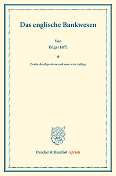 Das englische Bankwesen