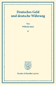 Deutsches Geld und deutsche Währung