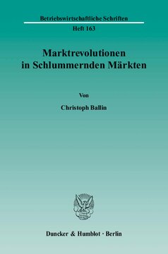 Marktrevolutionen in Schlummernden Märkten