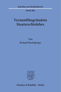 Vernunftbegründete Staatsrechtslehre
