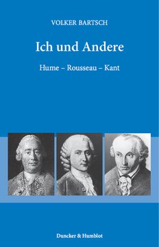 Ich und Andere: Hume – Rousseau – Kant