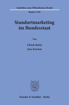 Standortmarketing im Bundesstaat