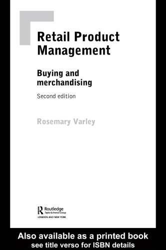 Retail Product Management  Buying and Merchandising