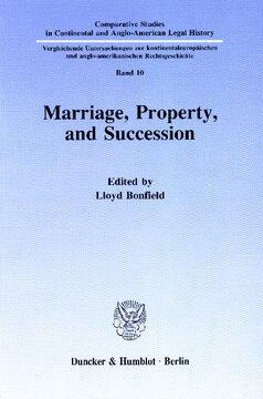 Marriage, Property and Succession