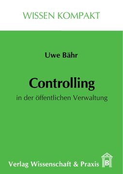 Controlling in der öffentlichen Verwaltung