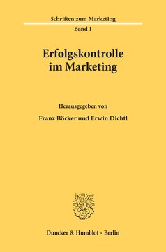 Erfolgskontrolle im Marketing