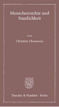 Menschenrechte und Staatlichkeit