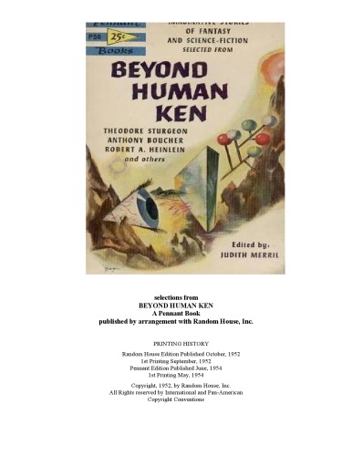 Selections From Beyond Human Ken