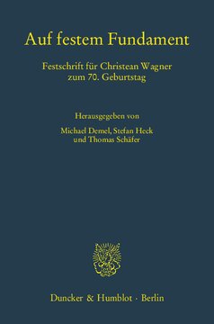 Auf festem Fundament: Festschrift für Christean Wagner zum 70. Geburtstag