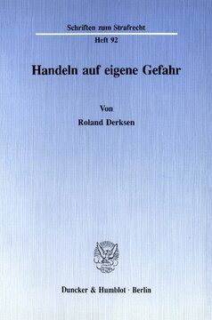 Handeln auf eigene Gefahr