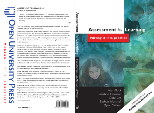 Assessment for Learning: putting it into practice