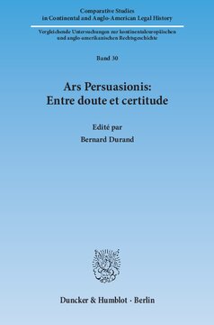 Ars Persuasionis: Entre doute et certitude