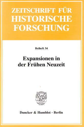 Expansionen in der Frühen Neuzeit
