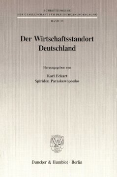 Der Wirtschaftsstandort Deutschland