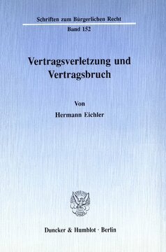 Vertragsverletzung und Vertragsbruch