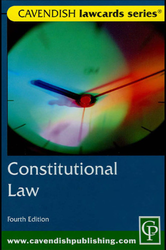 Constitutional LawCard 4ED (Lawcards)