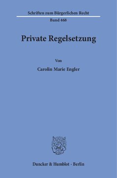 Private Regelsetzung