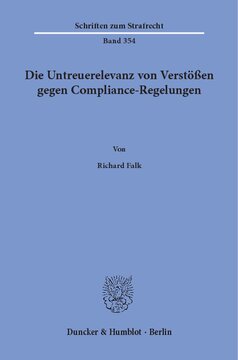 Die Untreuerelevanz von Verstößen gegen Compliance-Regelungen