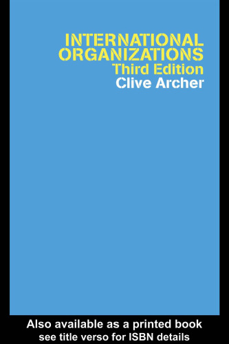International Organisations 3rd Edition