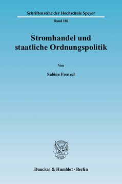 Stromhandel und staatliche Ordnungspolitik