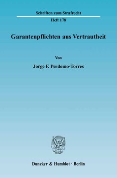 Garantenpflichten aus Vertrautheit