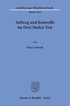 Auftrag und Kontrolle im Drei-Stufen-Test. Eine Analyse der Drei-Stufen-Testverfahren für die Bestandsangebote der Telemedien öffentlich-rechtlicher Rundfunkanstalten: vor dem Hintergrund gemeinschaftsrechtlicher Vorgaben zur Auftragspräzisierung und Auftragskontrolle unter besonderer Berücksichtigung des Verbots presseähnlicher Angebote ohne Sendungsbezug
