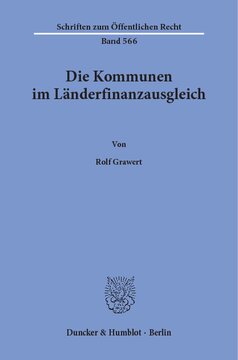 Die Kommunen im Länderfinanzausgleich