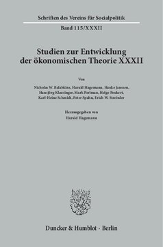 German Influences on American Economic Thought and American Influences on German Economic Thought: Deutsche Einflüsse auf amerikanisches wirtschaftswissenschaftliches Denken und amerikanische Einflüsse auf deutsches Wirtschaftsdenken. Studien zur Entwicklung der ökonomischen Theorie XXXII