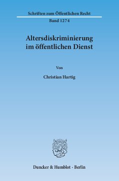 Altersdiskriminierung im öffentlichen Dienst