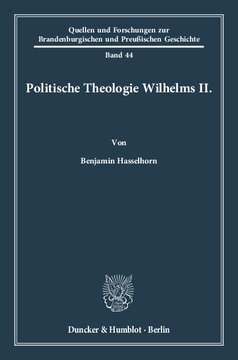 Politische Theologie Wilhelms II
