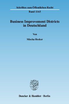 Business Improvement Districts in Deutschland