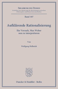 Aufklärende Rationalisierung: Ein Versuch, Max Weber neu zu interpretieren