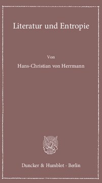 Literatur und Entropie