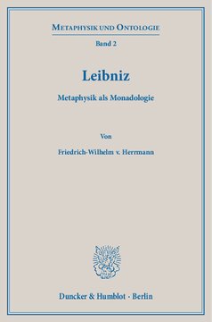 Leibniz: Metaphysik als Monadologie