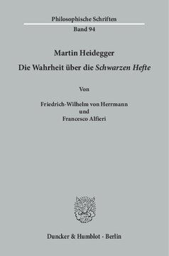 Martin Heidegger: Die Wahrheit über die »Schwarzen Hefte«