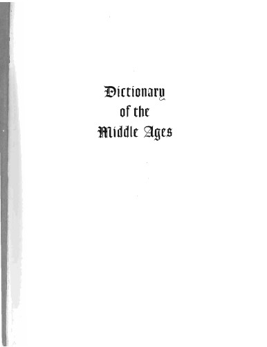 Dictionary of the Middle Ages. Vol. 3. Cabala - Crimea