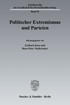 Politischer Extremismus und Parteien